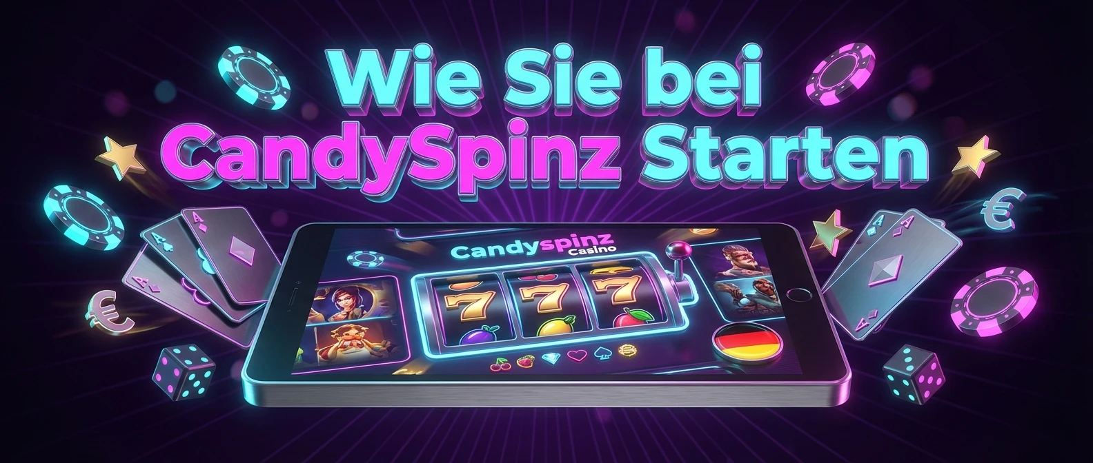 Wie Sie bei CandySpinz Starten